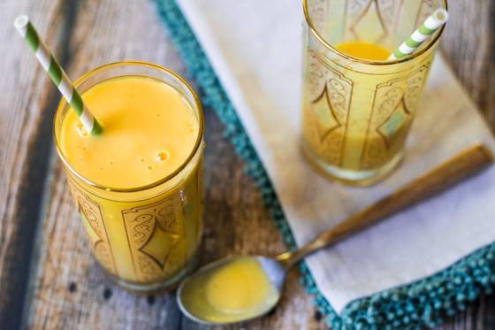 Le lassi, boisson à base de lait fermenté, proposé par le restaurant indien le Ganesha à Strasbourg